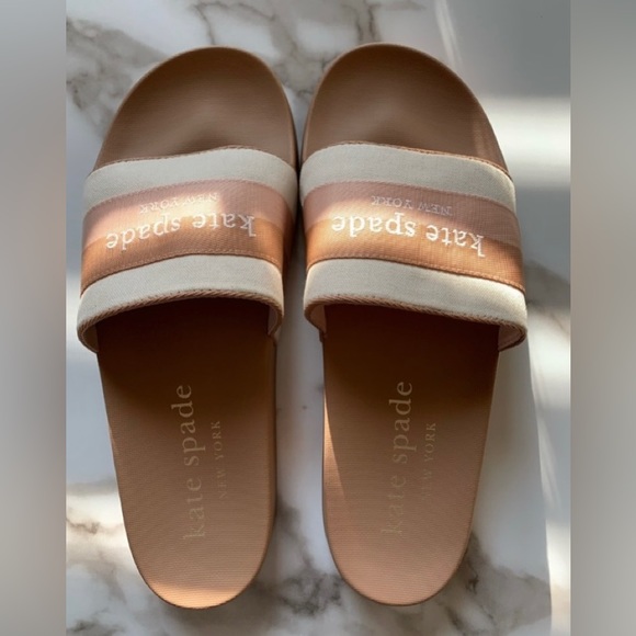 kate spade Shoes - Kate Spade Pool Slide Shoes Sandals Slippers